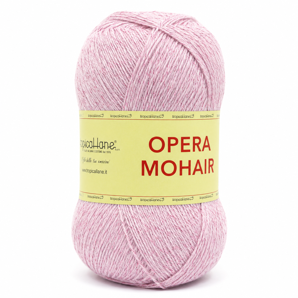LANA Opera Mohair - Tropical Lane - Colore: 222 - ROSA LUREX ROSA - by LacariaRicami.Store