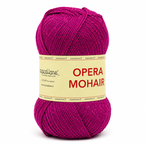 LANA Opera Mohair - Tropical Lane - Colore: 231 - FUCSIA LUREX FUCSIA - by LacariaRicami.Store