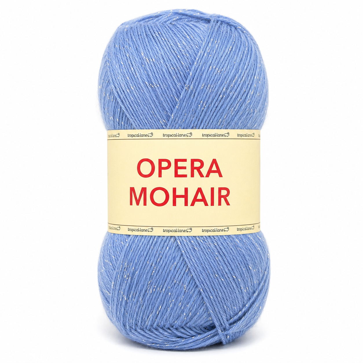 LANA Opera Mohair - Tropical Lane - Colore: 234 - AZZURRO LUREX ARGENTO - by LacariaRicami.Store