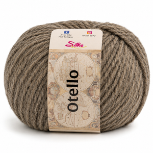 Lana Otello - Silke - Colore: 72 - TORTORA - by LacariaRicami.Store