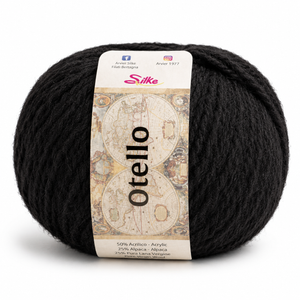 Lana Otello - Silke - Colore: 75 - NERO - by LacariaRicami.Store