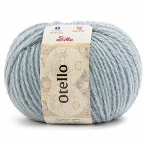 Lana Otello - Silke - Colore: 86 - CELESTE - by LacariaRicami.Store