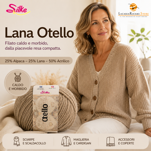 Lana Otello - Silke - Colore: - by LacariaRicami.Store