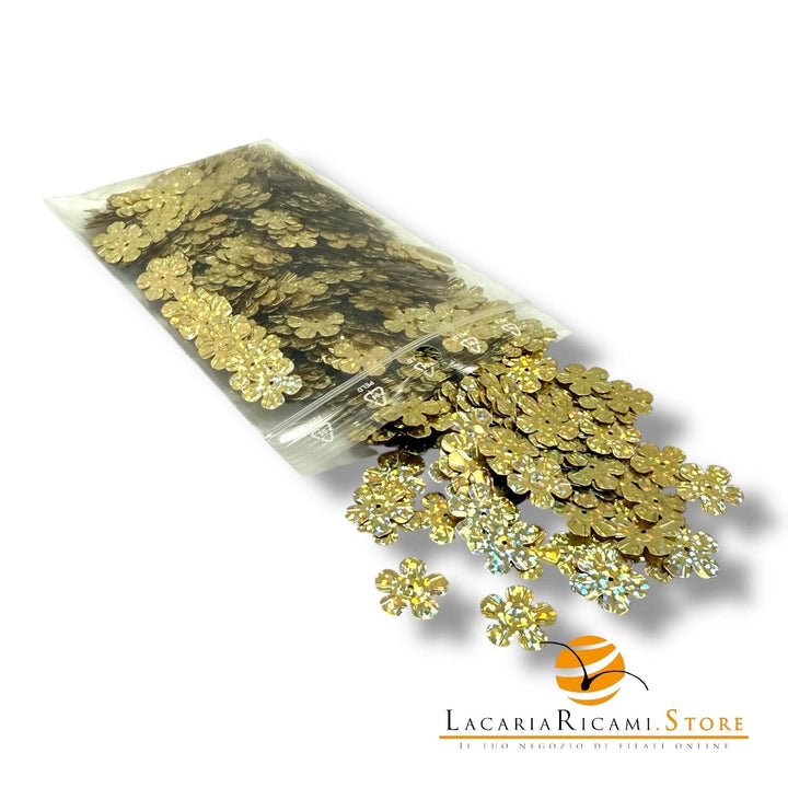 PAILLETTES Fiore 14 mm - - LacariaRicami.Store