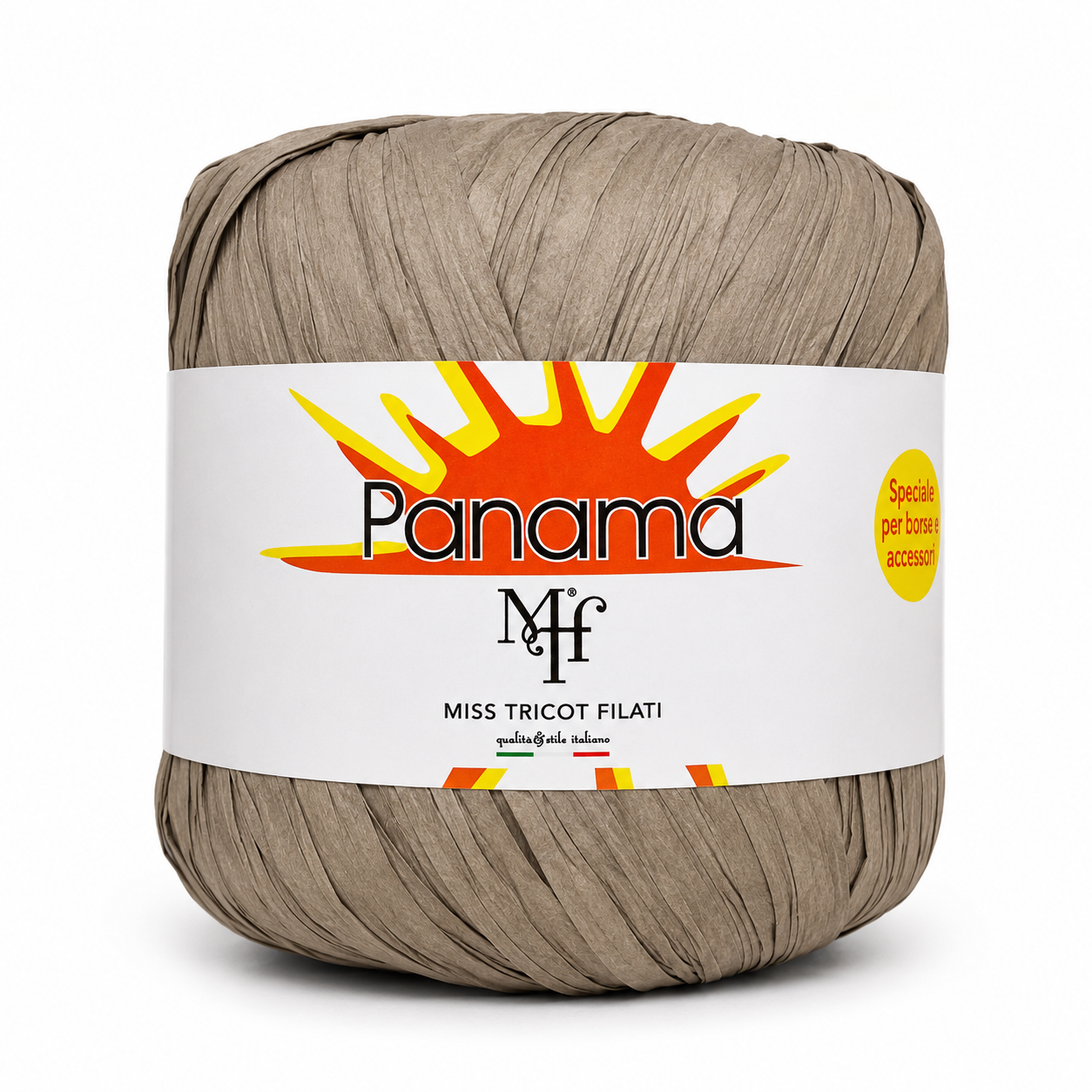 RAFIA Panama – Miss Tricot Filati - Colore: 22 - TABACCO - by LacariaRicami.Store