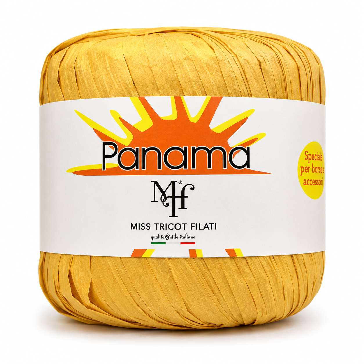 RAFIA Panama – Miss Tricot Filati - Colore: 23 - PAGLIA DI GRANO - by LacariaRicami.Store