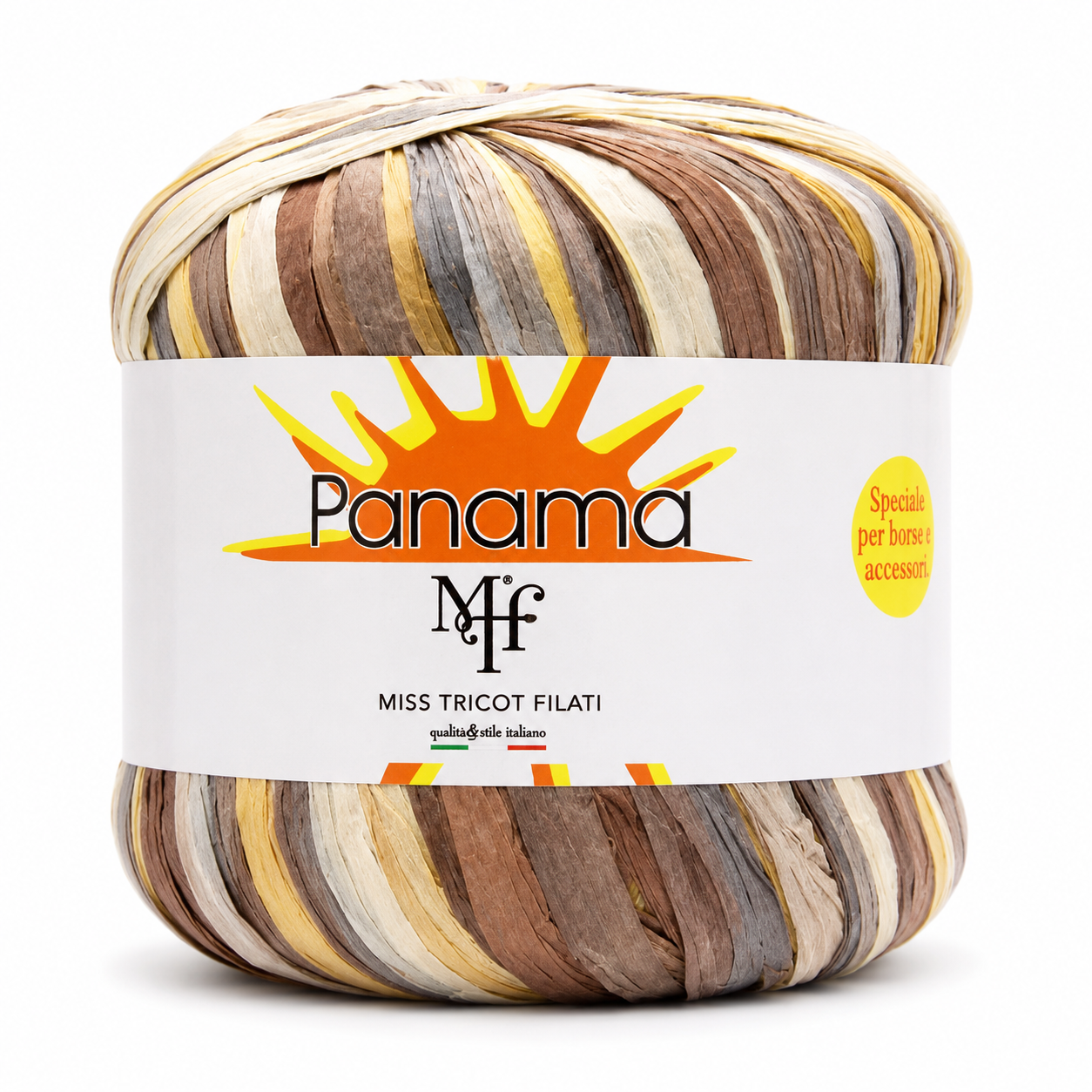 RAFIA Panama – Miss Tricot Filati - Colore: 02 - COLOR BEIGE - by LacariaRicami.Store