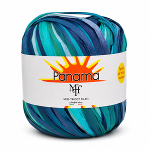 RAFIA Panama – Miss Tricot Filati - Colore: 07 - COLOR TURCHESE - by LacariaRicami.Store