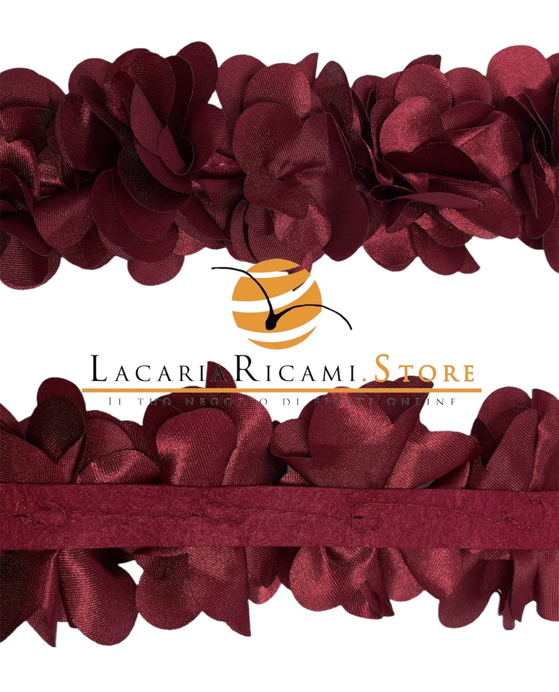 Passamaneria FIORI SATIN - - LacariaRicami.Store