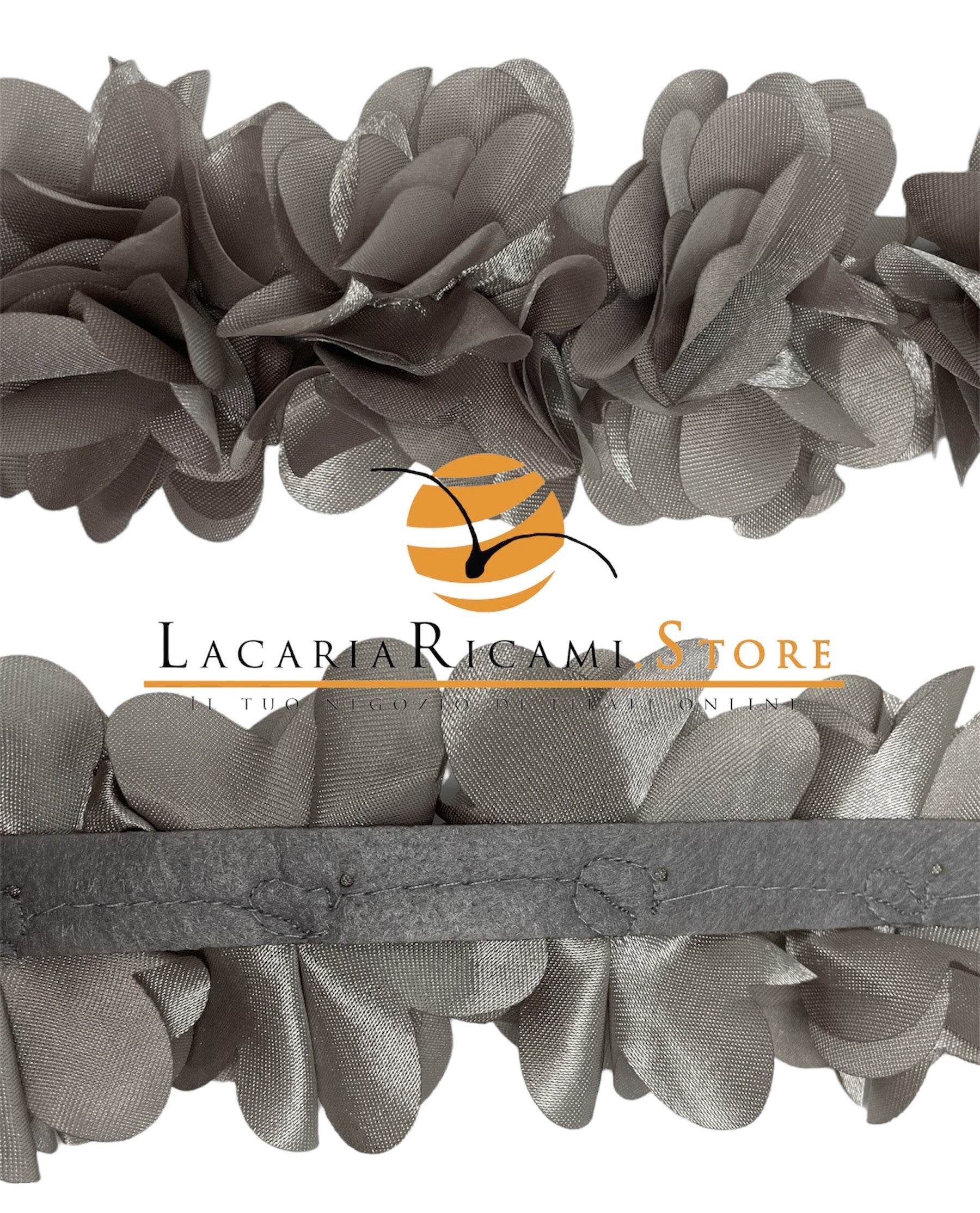 Passamaneria FIORI SATIN - - LacariaRicami.Store