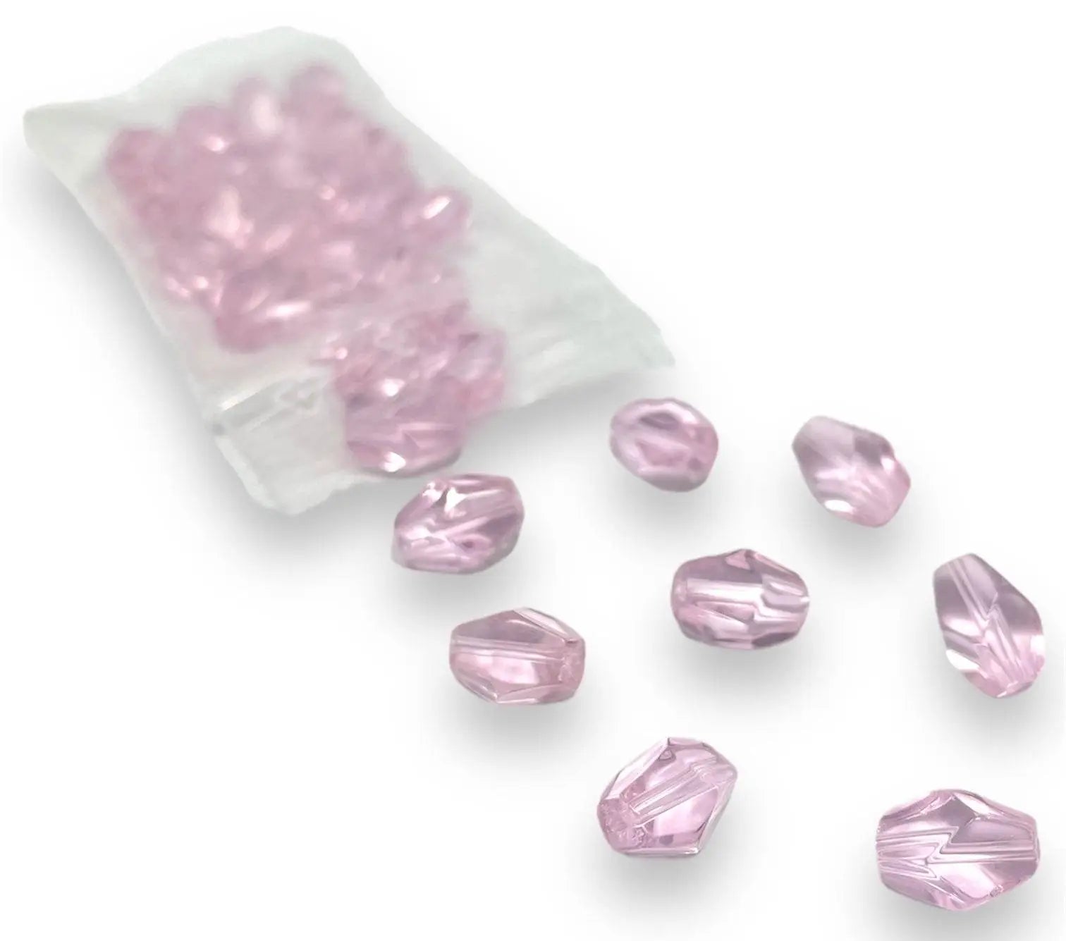 PERLE Cristallo Bicono 10x7mm - - LacariaRicami.Store