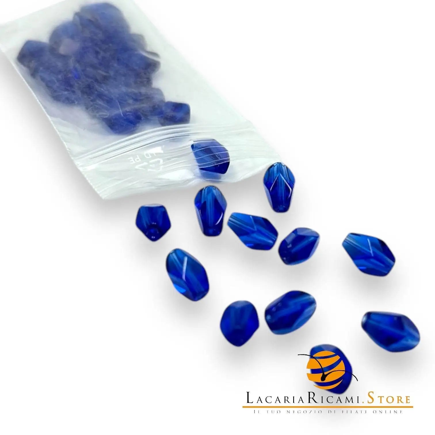 PERLE Cristallo Bicono 10x7mm - - LacariaRicami.Store