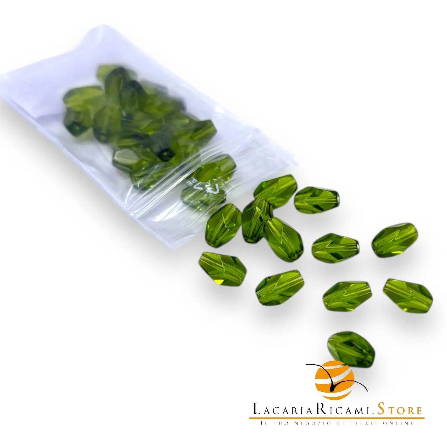 PERLE Cristallo Bicono 10x7mm - - LacariaRicami.Store