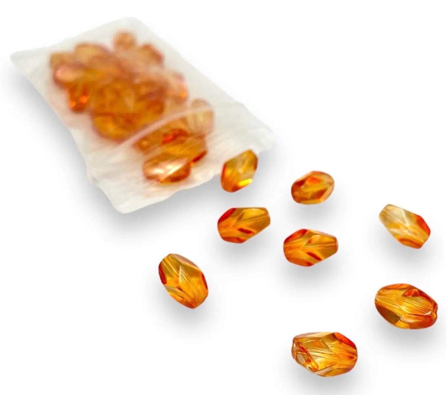 PERLE Cristallo Bicono 10x7mm - - LacariaRicami.Store