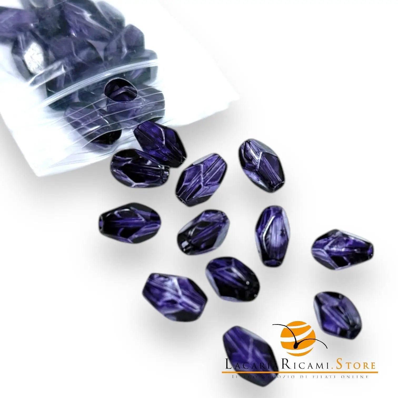 PERLE Cristallo Bicono 10x7mm - - LacariaRicami.Store
