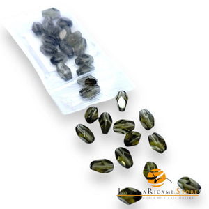 PERLE Cristallo Bicono 10x7mm - - LacariaRicami.Store