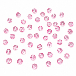 PERLE Mezzo Cristallo Sfaccettate 6mm - Colore: - by LacariaRicami.Store
