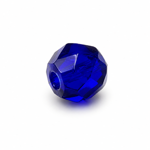 PERLE Mezzo Cristallo Sfaccettate 6mm - Colore: 212-11 - BLU SCURO - by LacariaRicami.Store