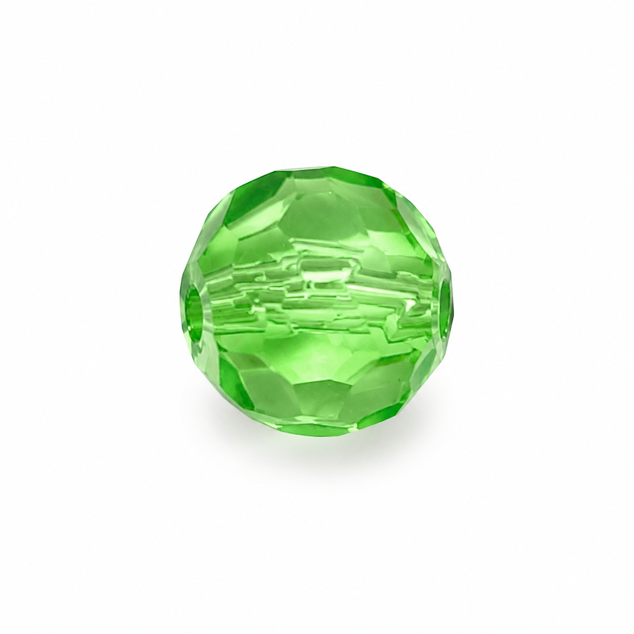 PERLE Mezzo Cristallo Sfaccettate 6mm - Colore: 212-14 - VERDE ACQUA - by LacariaRicami.Store