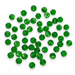PERLE Mezzo Cristallo Sfaccettate 6mm - Colore: - by LacariaRicami.Store