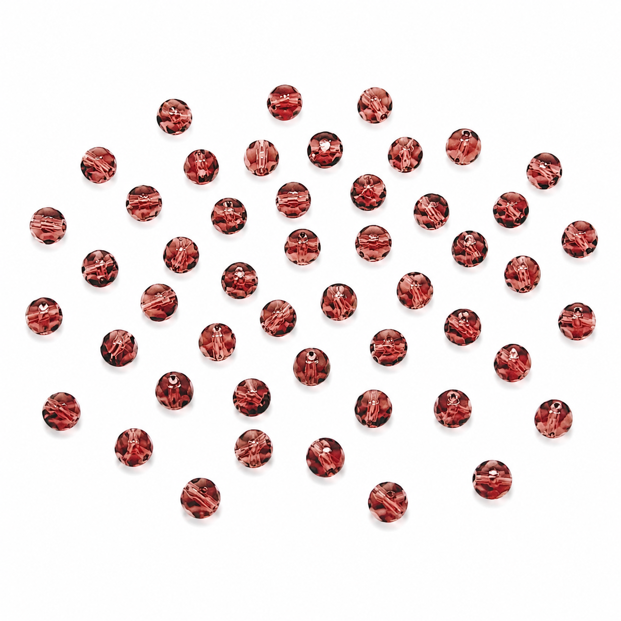 PERLE Mezzo Cristallo Sfaccettate 6mm - Colore: - by LacariaRicami.Store