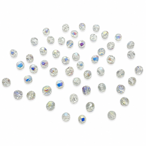 PERLE Mezzo Cristallo Sfaccettate 6mm - Colore: - by LacariaRicami.Store