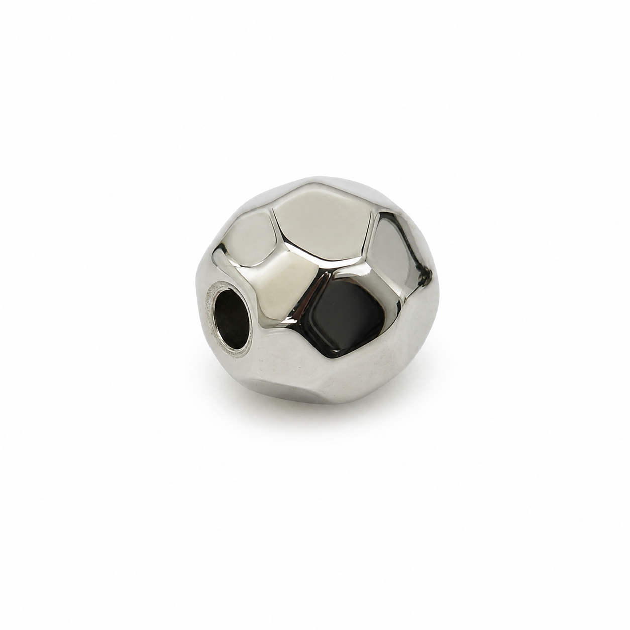 PERLE Mezzo Cristallo Sfaccettate 6mm - Colore: 212-47 - ACCIAIO - by LacariaRicami.Store
