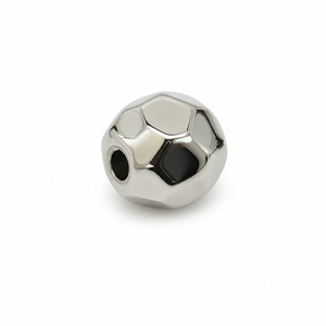 PERLE Mezzo Cristallo Sfaccettate 6mm - Colore: 212-47 - ACCIAIO - by LacariaRicami.Store