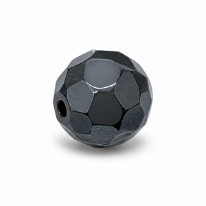 PERLE Mezzo Cristallo Sfaccettate 6mm - Colore: 212-48 - GRIGIO ACCIAIO - by LacariaRicami.Store