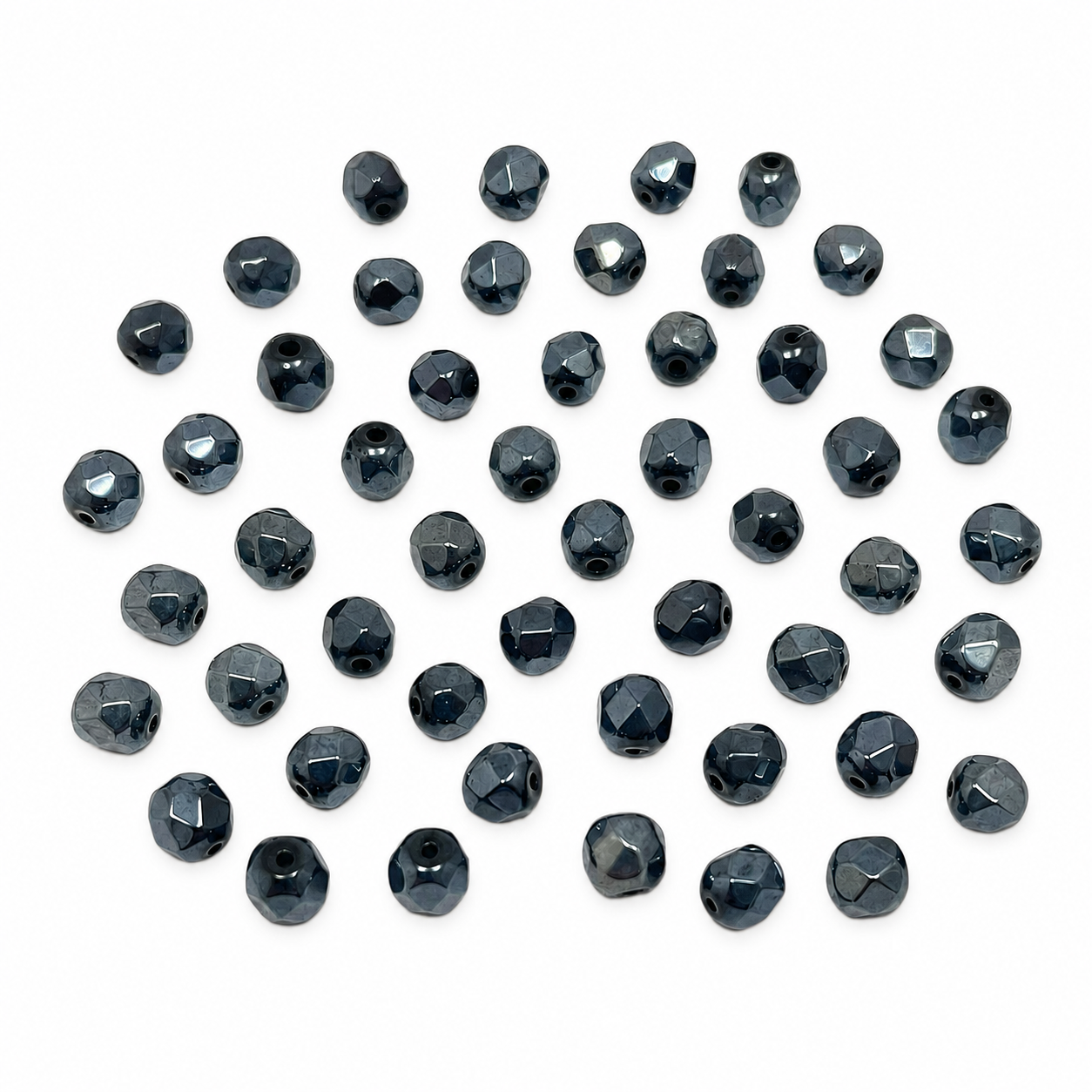 PERLE Mezzo Cristallo Sfaccettate 6mm - Colore: - by LacariaRicami.Store