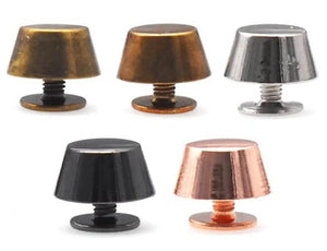 PIEDINI A VITE PER BORSE 11,5X6 MM - - LacariaRicami.Store