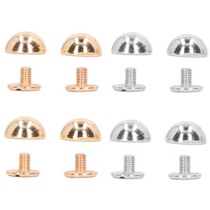 PIEDINI ROTONDI Con Vite 10X5 mm - - LacariaRicami.Store