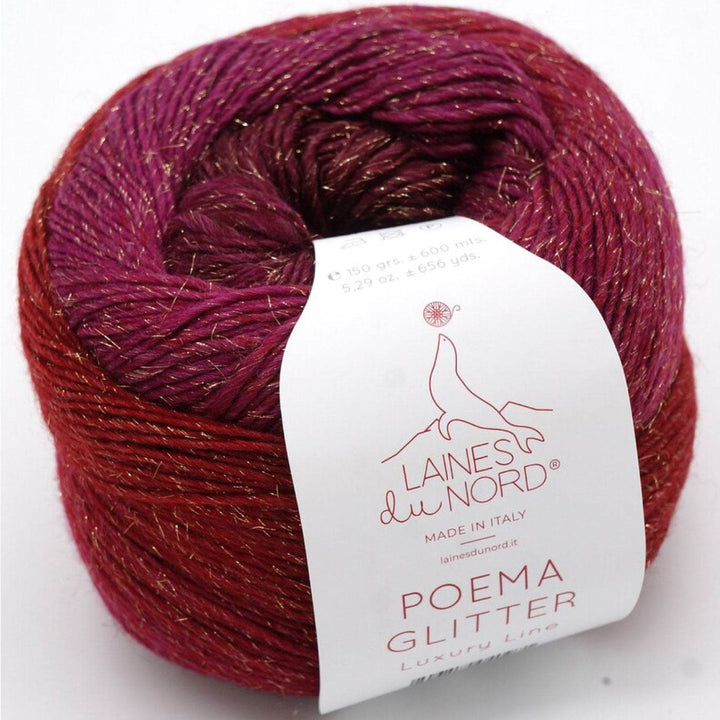 Lana POEMA GLITTER - Laines du Nord - - LacariaRicami.Store