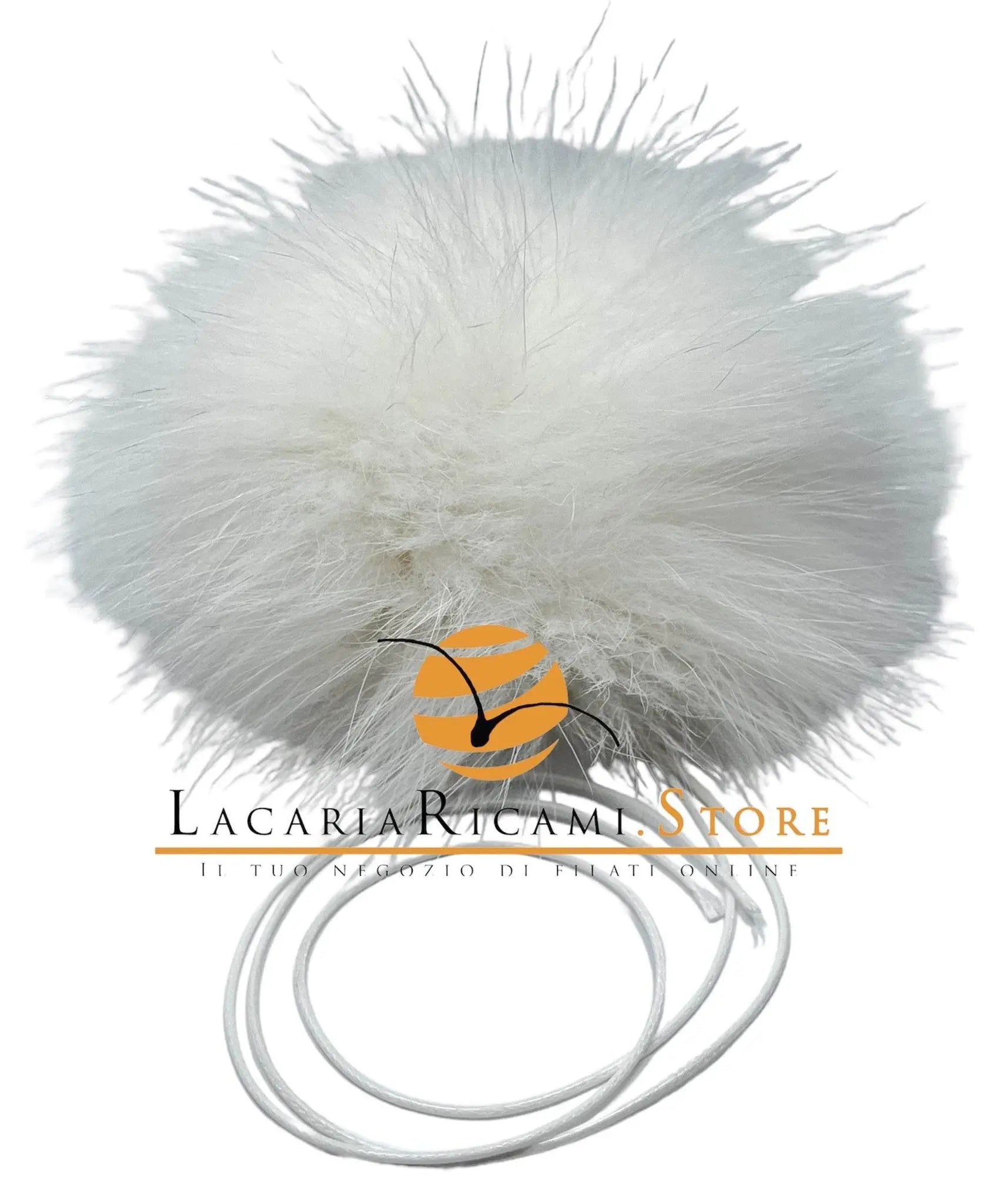 Pom Pon SimilVera Pelliccia VOLPE - - LacariaRicami.Store