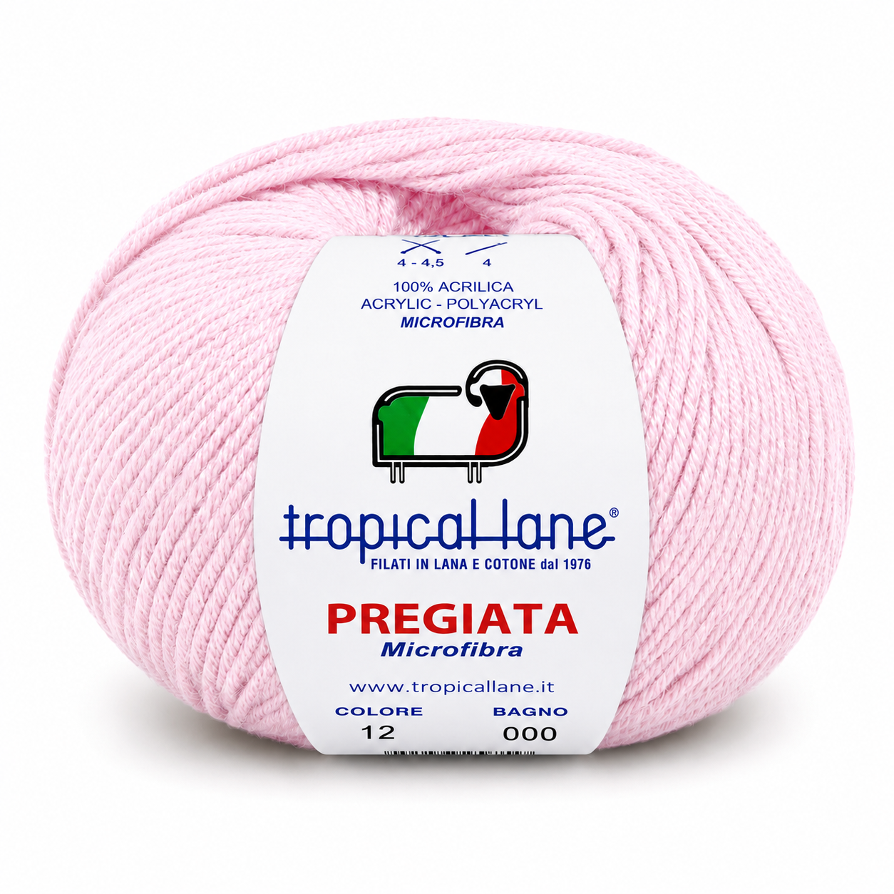 MICROFIBRA Pregiata - Tropical Lane - Colore: 12 - ROSA BABY - by LacariaRicami.Store