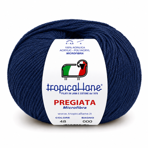 MICROFIBRA Pregiata - Tropical Lane - Colore: 48 - PETROLIO - by LacariaRicami.Store