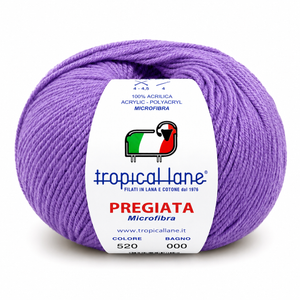MICROFIBRA Pregiata - Tropical Lane - Colore: 520 - LILLA - by LacariaRicami.Store