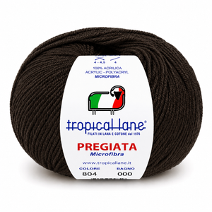 MICROFIBRA Pregiata - Tropical Lane - Colore: 804 - CASTAGNA - by LacariaRicami.Store