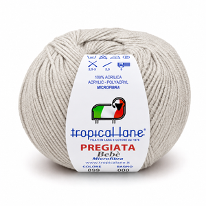 MICROFIBRA Pregiata Bebè - Tropical Lane - Colore: 899 - CORDA - by LacariaRicami.Store
