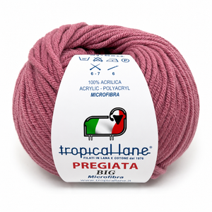 MICROFIBRA Pregiata BIG - Tropical Lane - Colore: 05 - ROSA ANTICO - by LacariaRicami.Store
