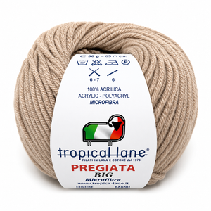 MICROFIBRA Pregiata BIG - Tropical Lane - Colore: 396 - TORTORA - by LacariaRicami.Store