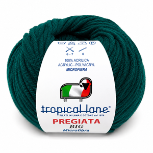 MICROFIBRA Pregiata BIG - Tropical Lane - Colore: 700 - VERDE SCURO - by LacariaRicami.Store