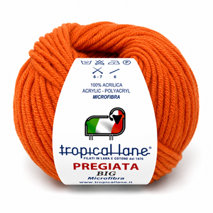 MICROFIBRA Pregiata BIG - Tropical Lane - Colore: 92 - ARANCIO - by LacariaRicami.Store