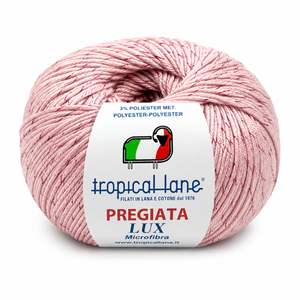 MICROFIBRA Pregiata Lux - Tropical Lane - Colore: 411 - ROSA LUREX FUCSIA - by LacariaRicami.Store