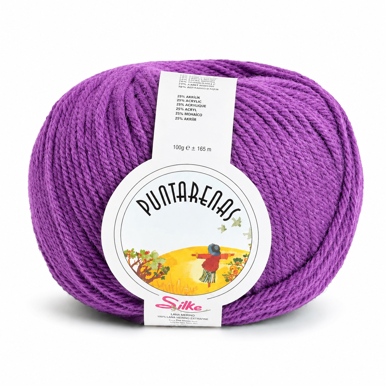 Lana PUNTARENAS - Silke - Colore: 015 - VIOLETTO - by LacariaRicami.Store
