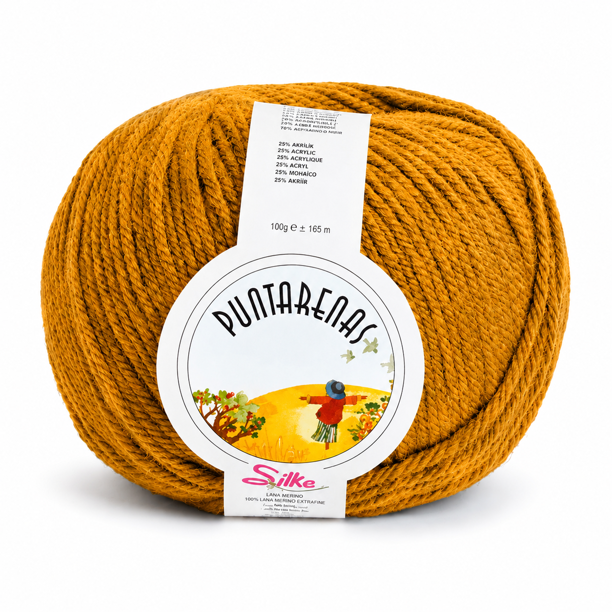 Lana PUNTARENAS - Silke - Colore: 029 - SENAPE - by LacariaRicami.Store