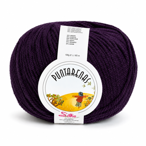 Lana PUNTARENAS - Silke - Colore: 064 - PRUGNA - by LacariaRicami.Store