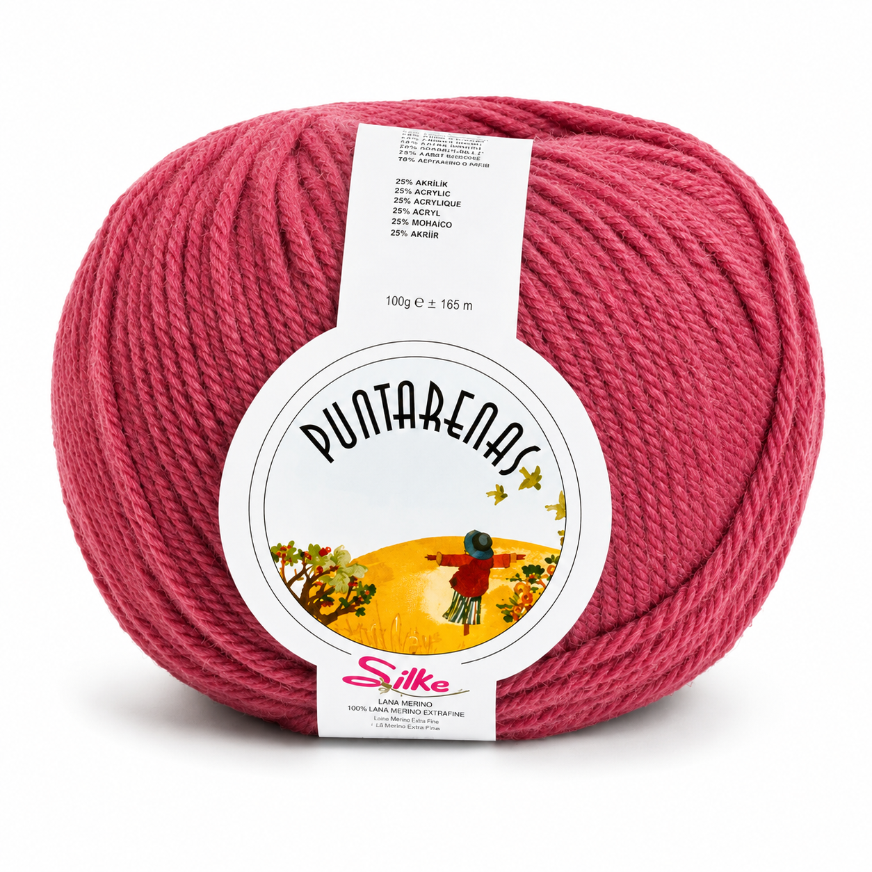 Lana PUNTARENAS - Silke - Colore: 120 - ROSA BABY - by LacariaRicami.Store