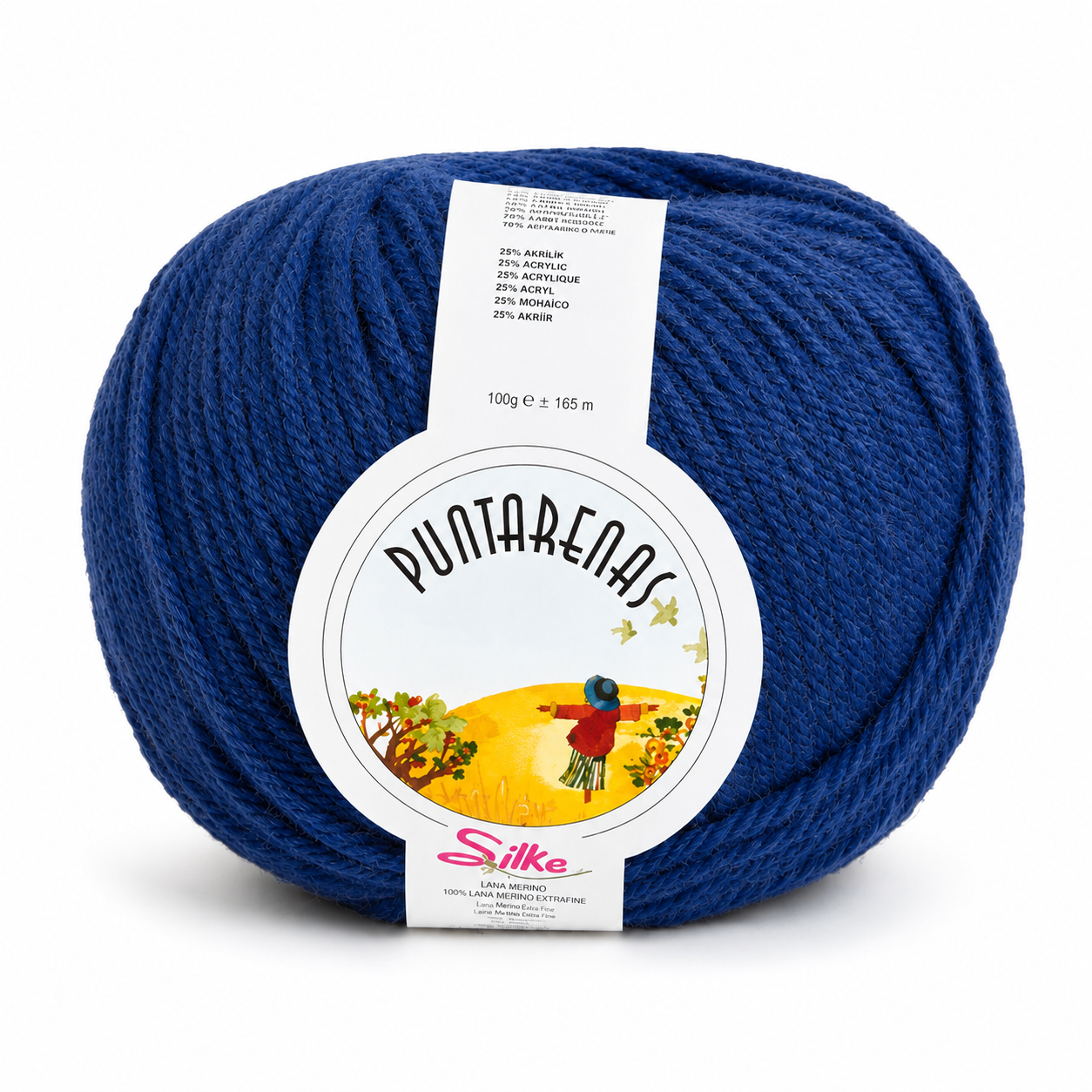 Lana PUNTARENAS - Silke - Colore: 140 - BLU ELETTRICO - by LacariaRicami.Store