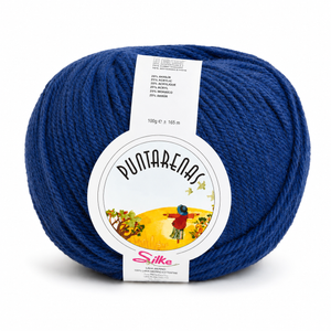 Lana PUNTARENAS - Silke - Colore: 140 - BLU ELETTRICO - by LacariaRicami.Store
